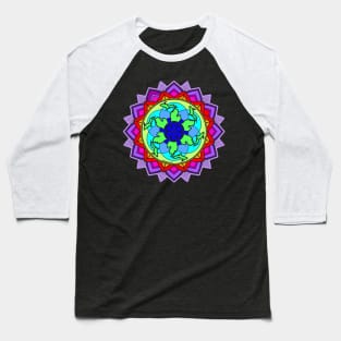 MICHIGAN MANDALA Baseball T-Shirt